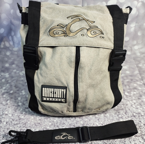 Orange County Choppers Other - Orange County Choppers Y2K Biker Backpack EUC